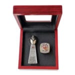 2022 Kansas City Football Championship Ring & Trophy Set