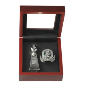 2024 Philadelphia Football Championship Ring & Trophy Set