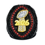 2026 Fantasy Football League Championship Ring-Black Design